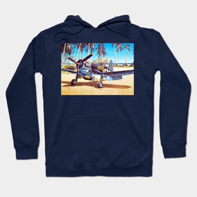 F4U A1 Corsair Hoodie by Aircraft.Lover